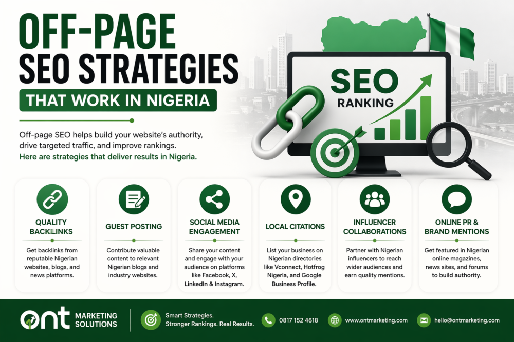 Off-Page SEO Strategies That Work in Nigeria