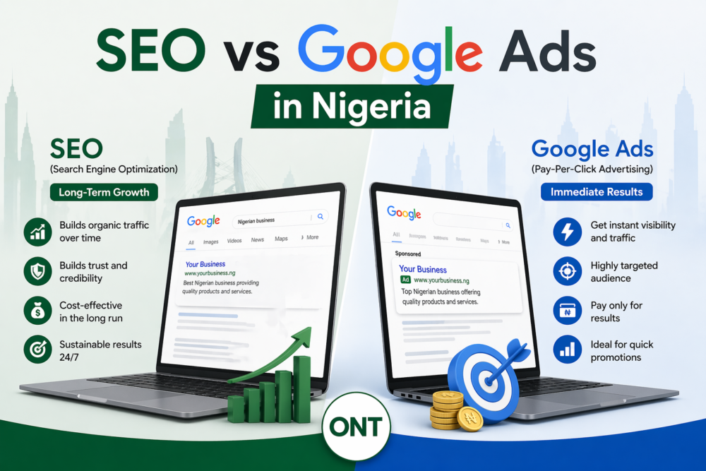 SEO vs Google Ads in Nigeria